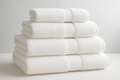 Conjunto 5 Toalhas Banho Premium Algodão Branco - 500g/m²