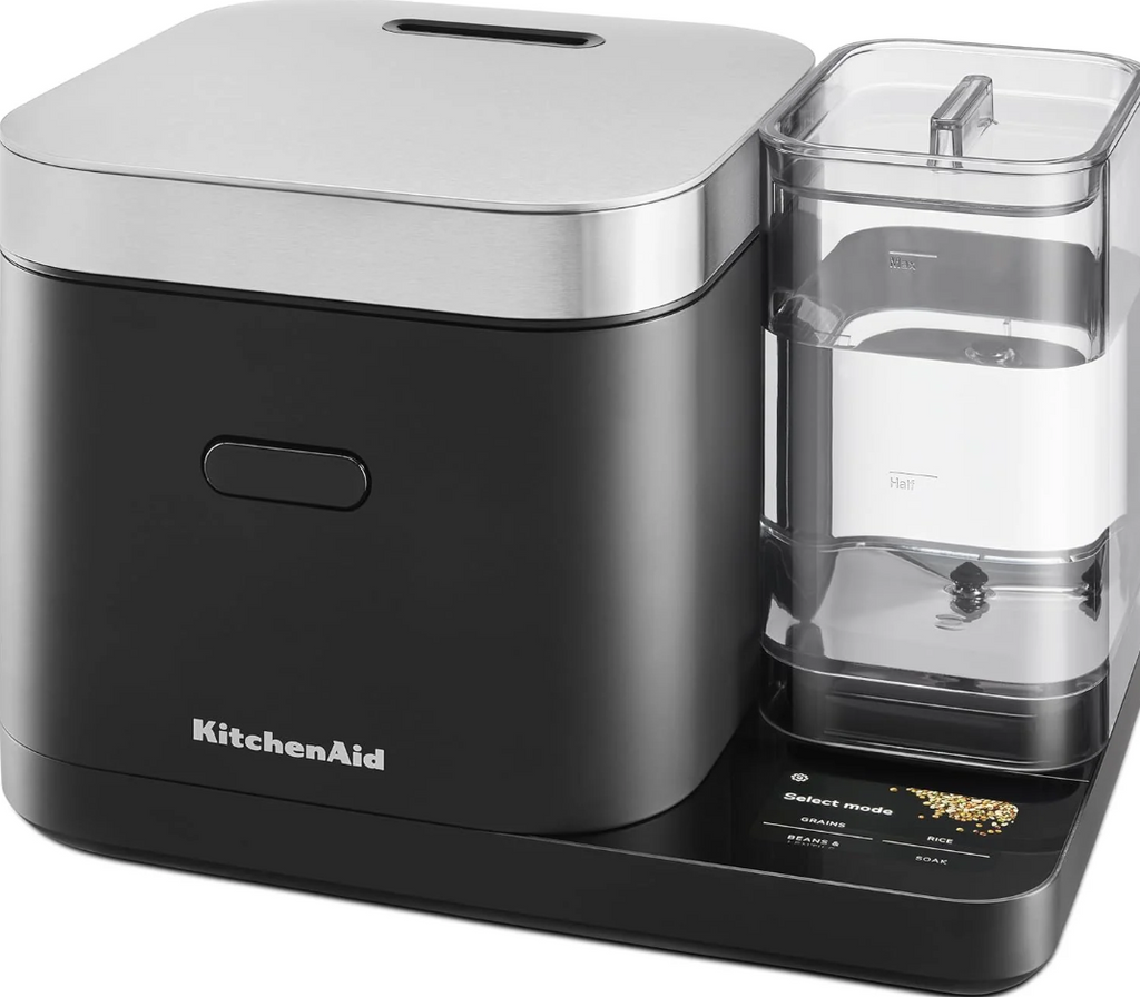 Panela elétrica KitchenAid com balança integrada com sensor automático + reservatório de água