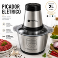 TurboChef Inox™ — Triturador Elétrico de Alimentos 2L Bivolt