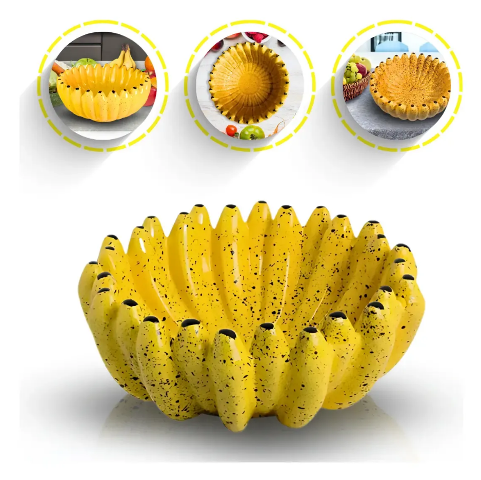 Fruteira De Mesa Banana
