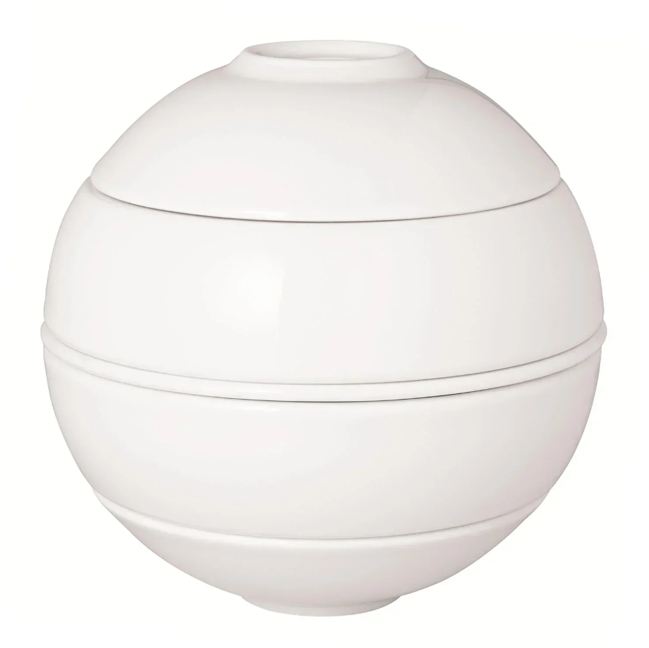 Conjunto de Jantar para 2 Pessoas - La Boule 7 Peças Branco
