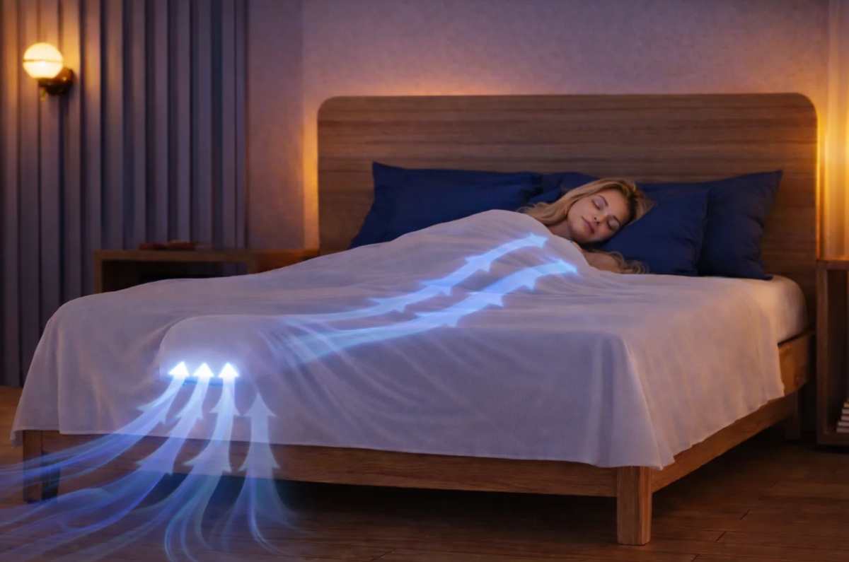 Ventilador de cama Fantail