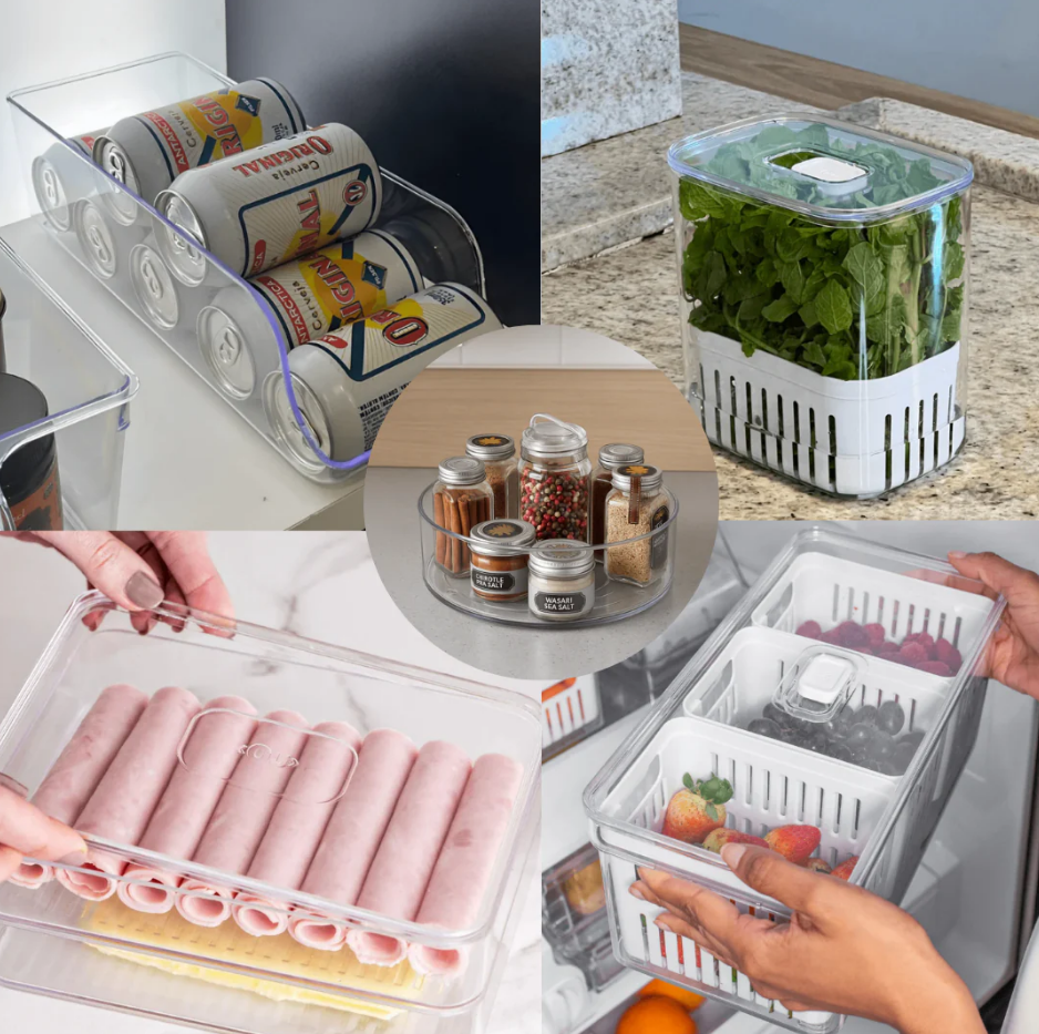 Kit 5 Organizadores Geladeira