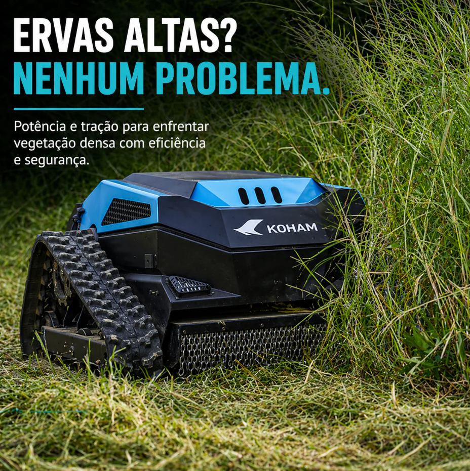 Cortador de grama com controle remoto KOHAM