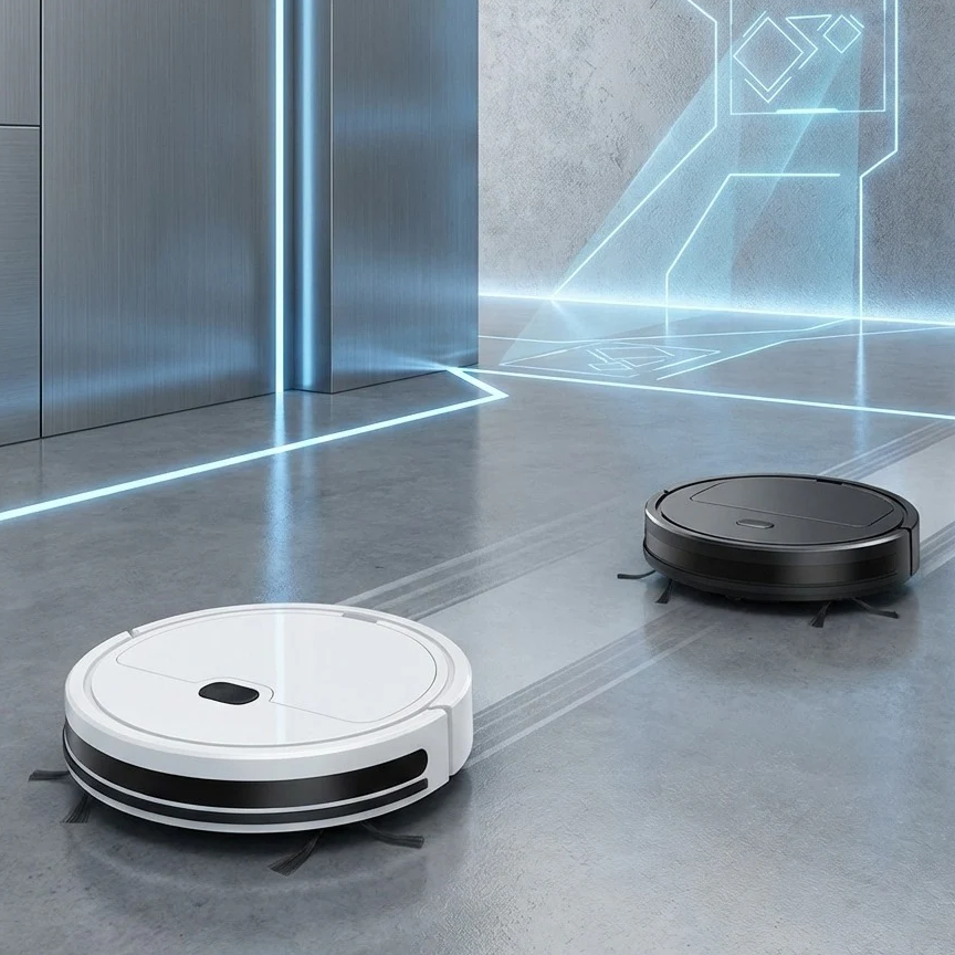 SmartClean Mini™ — Mini Robô Aspirador Recarregável 110V-220v