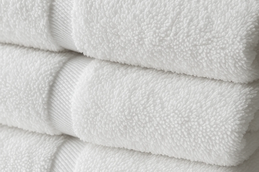 Conjunto 5 Toalhas Banho Premium Algodão Branco - 500g/m²