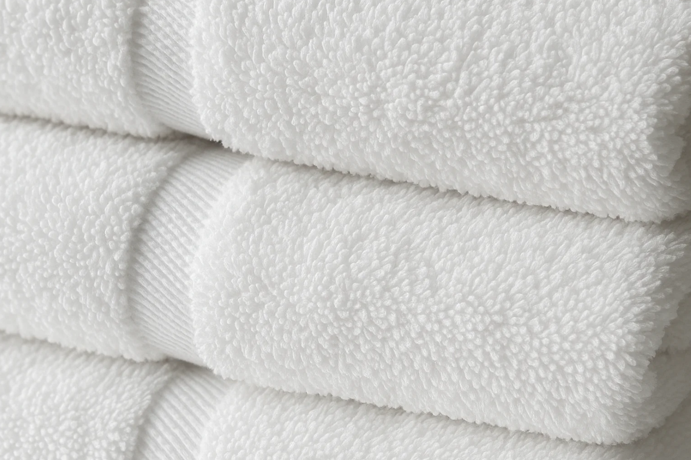 Conjunto 5 Toalhas Banho Premium Algodão Branco - 500g/m²