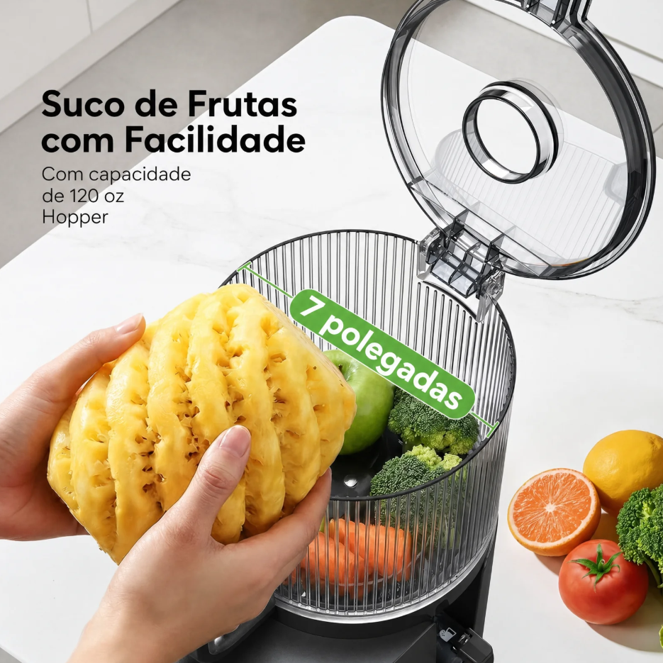 Extrator de Suco Cold Press - Bivolt