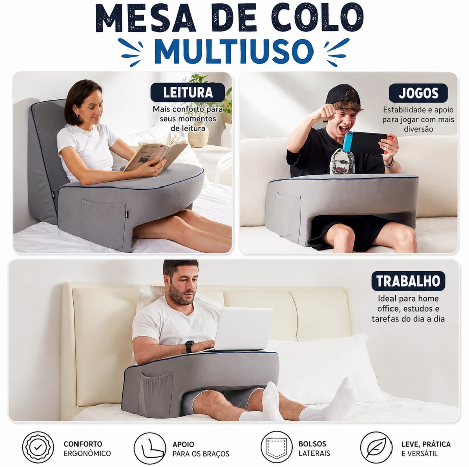 Almofada Ergonómica com Apoio para Braços