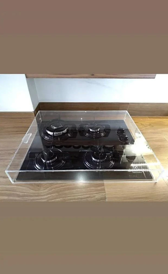 Tampo Para Fogão Cooktop Em Acrílico Cristal