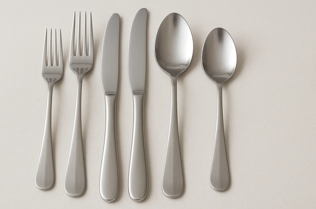 Conjunto Talheres Inox 24 Peças - 6 Pessoas
