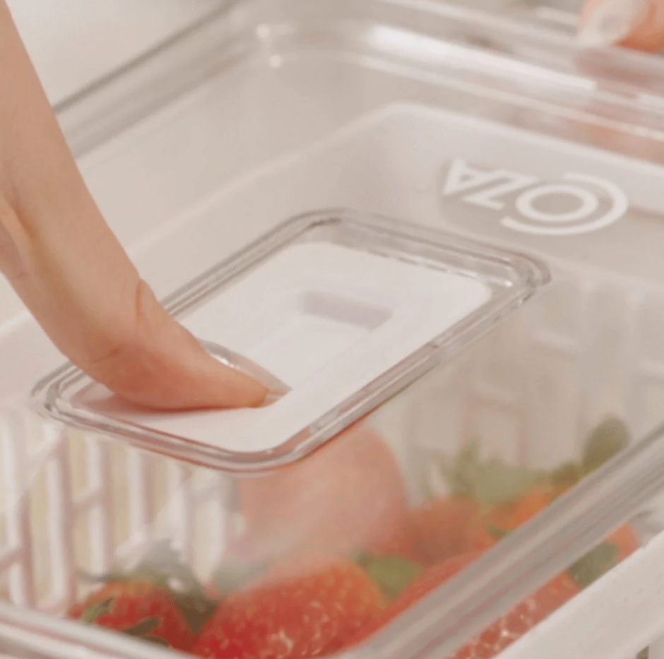 Cesto Organizador de Geladeira Empilhável Dry 3,2 Litros