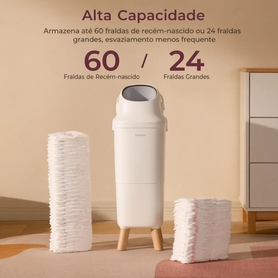 Lixeira Anti Odor com Vedação