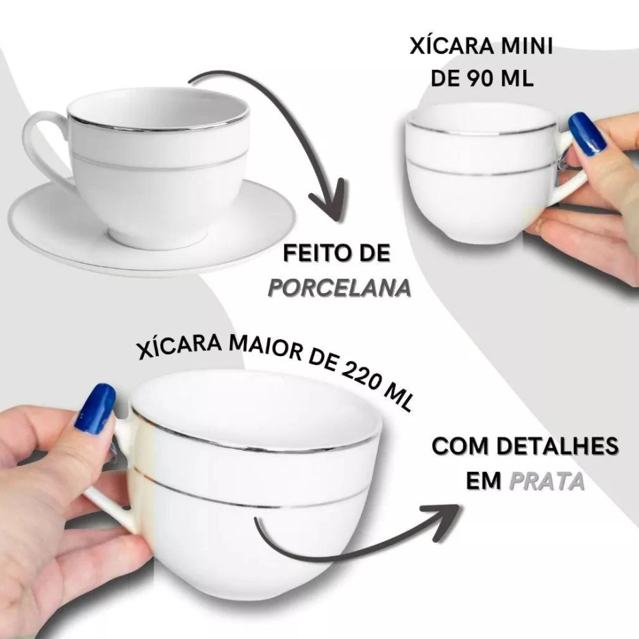 aparelho de jantar 42 peças Jogo de Jantar Porcelana Pratos de Porcelana para Jantar Majesty Gold