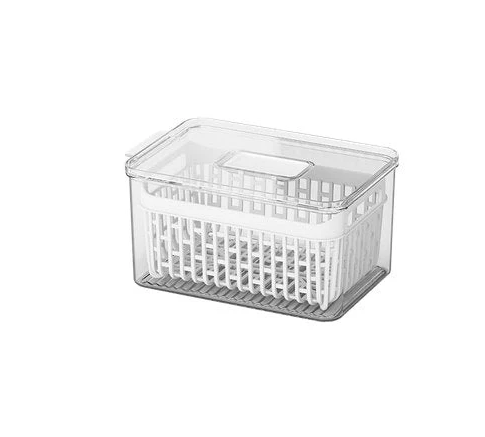 Cesto Organizador de Geladeira Empilhável Dry 3,2 Litros