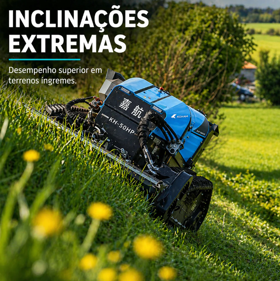 Cortador de grama com controle remoto KOHAM