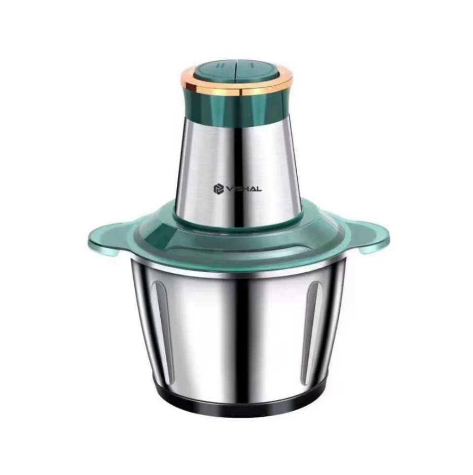 TurboChef Inox™ — Triturador Elétrico de Alimentos 2L Bivolt