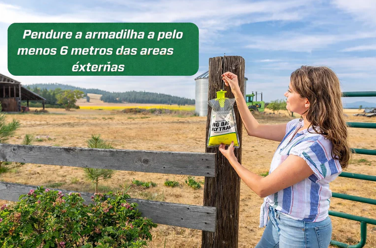 Armadilha para moscas Fly Trap (A MAIS EFICAZ)