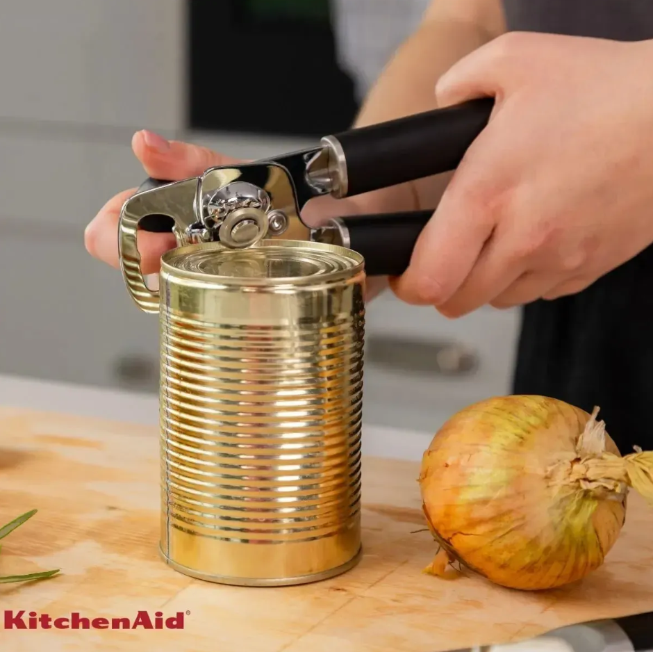 Abridor de Latas e Garrafas Inox Preto KitchenAid