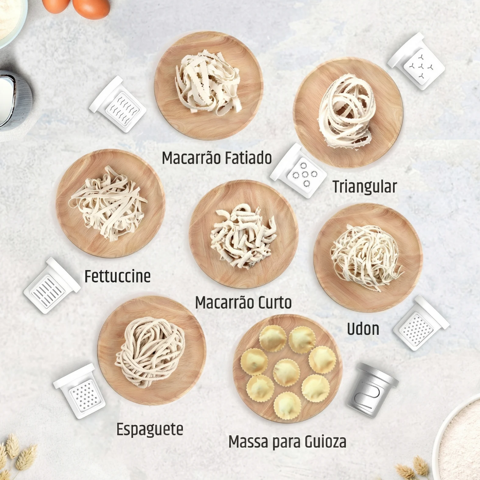 Máquina para Macarrão e Massas Automática PastaFlex - Bivolt