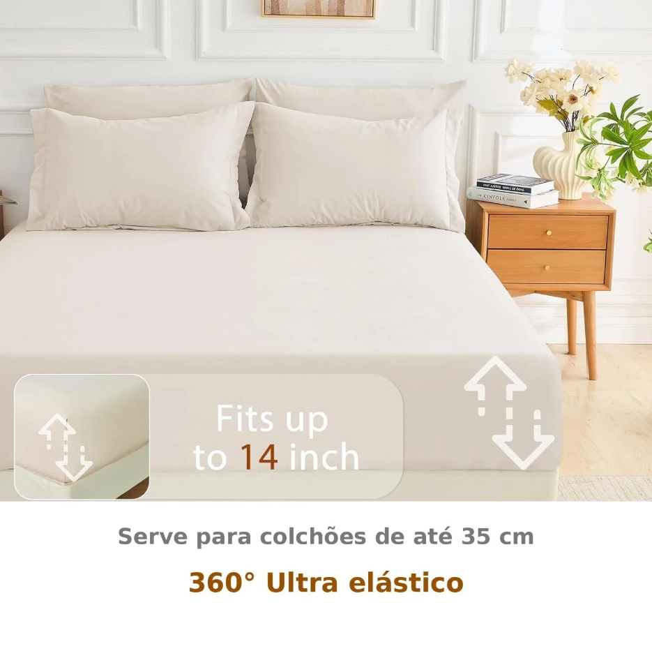 Conjunto de Edredom NUVEM com 7 Peças