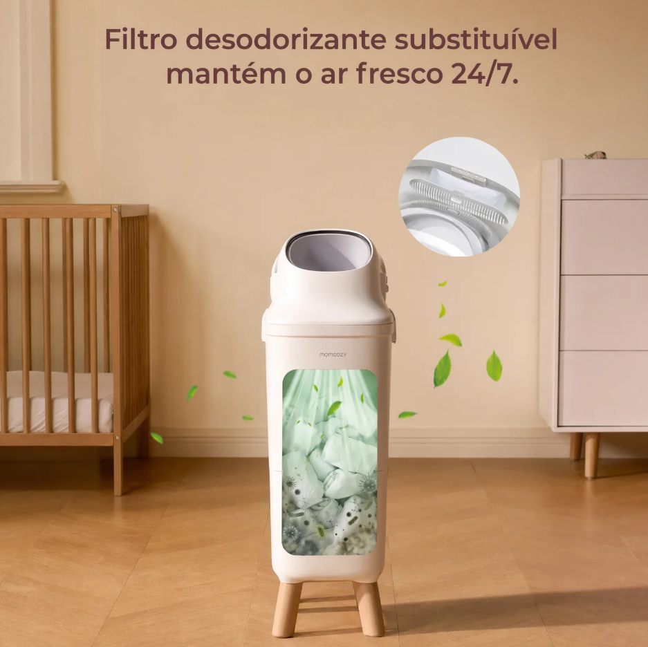 Lixeira Anti Odor com Vedação